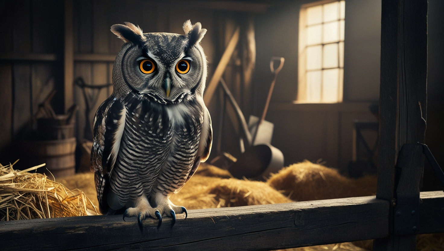 What Would You Do With a Scary Owl?
