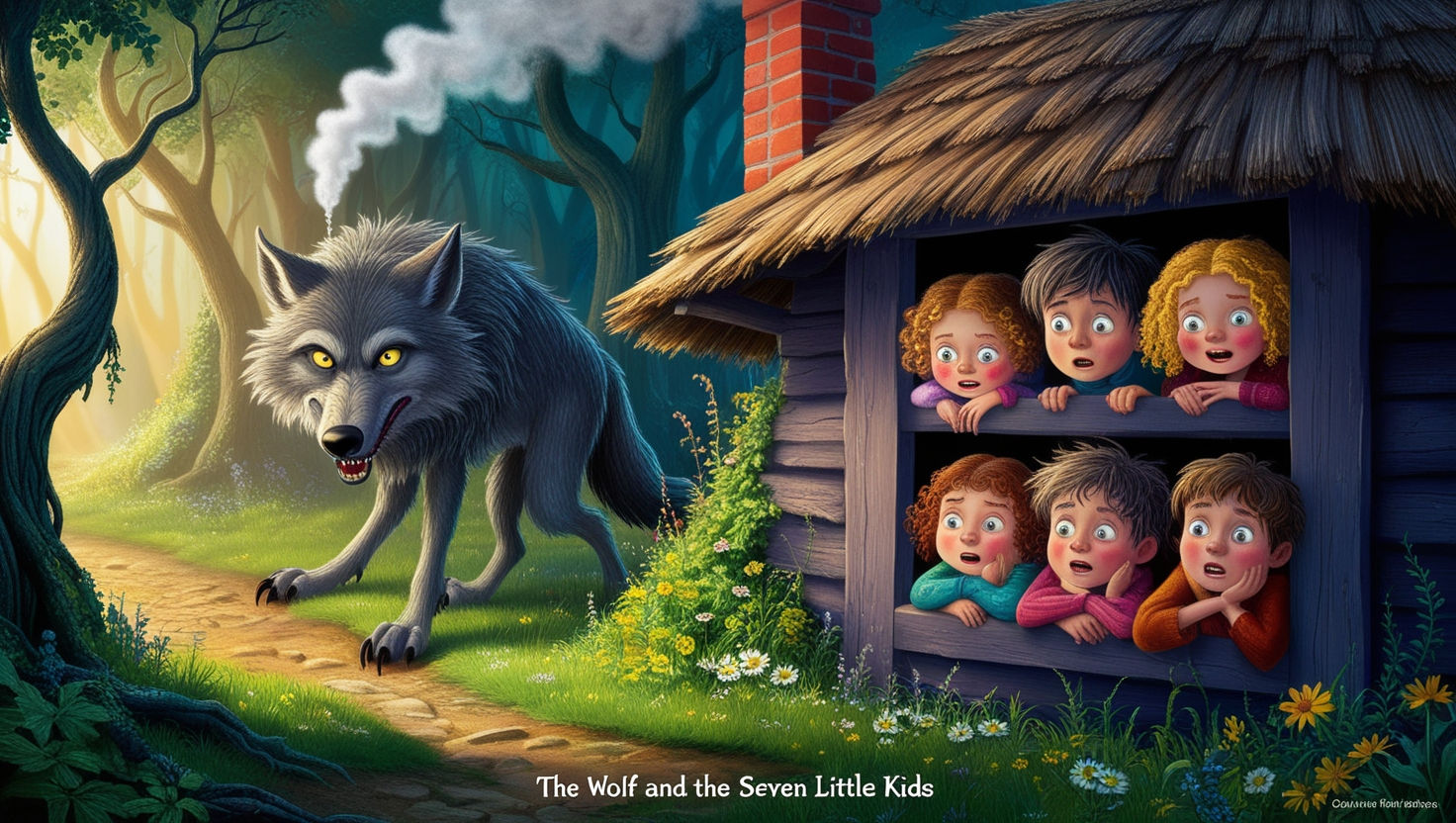 The Wolf and The Seven Young Kids