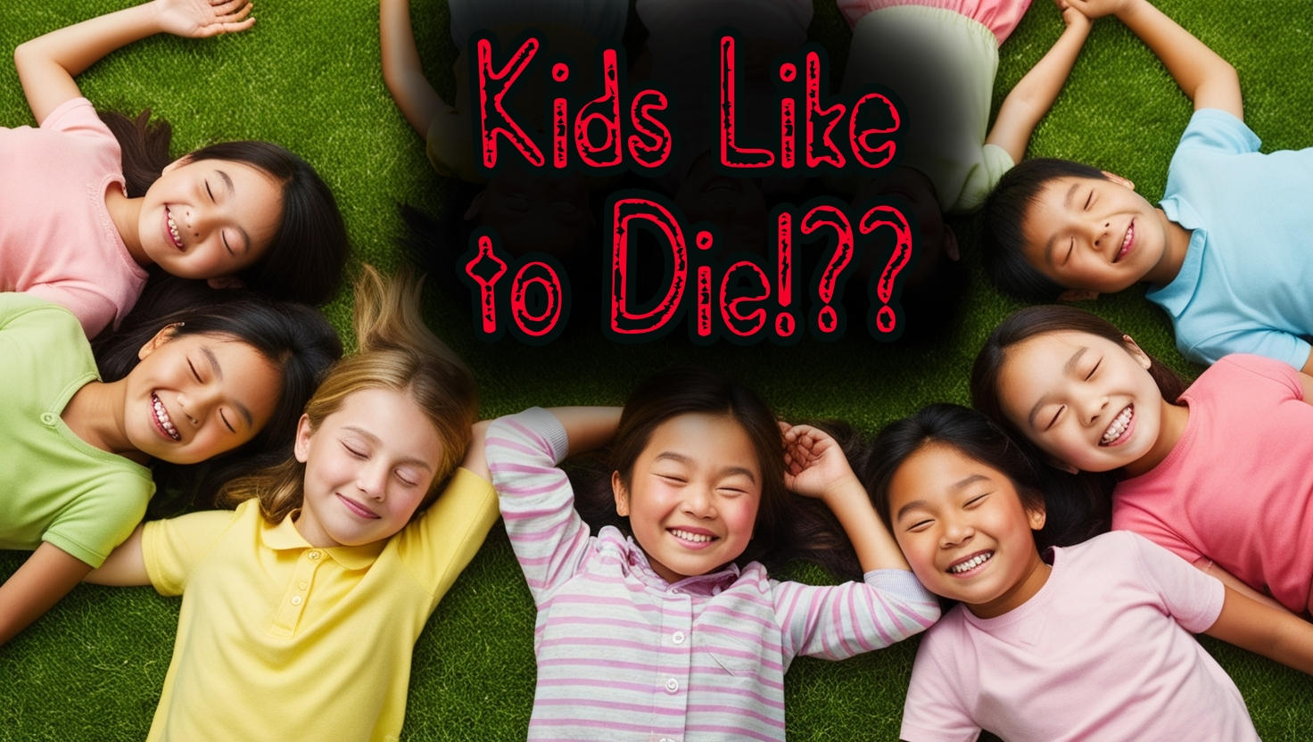 Kids Like to (Pretend to) Die