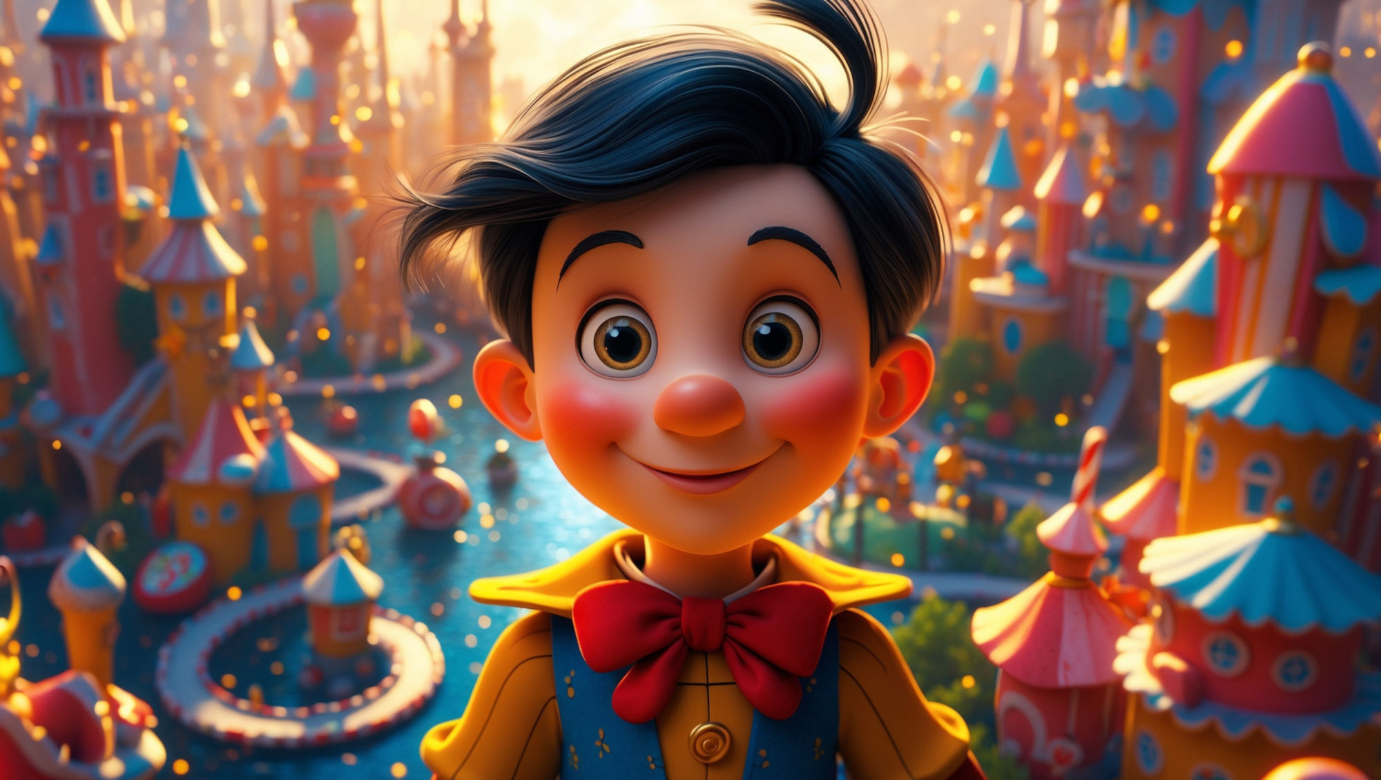 Pinocchio Goes to Toy Land